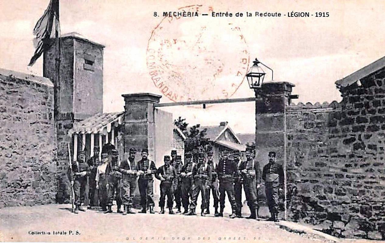 Mecheria - Legion - Entree de la Redoute - 1915.jpg